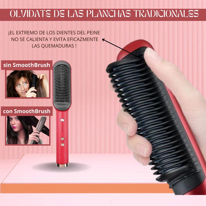 ¡AHORRA TIEMPO Y CONQUISTA TU DÍA! 😍 Con GlowBrush® Cepillo alisador iónico + E-book de regalo 🎁 ¡ENVÍO GRATIS!